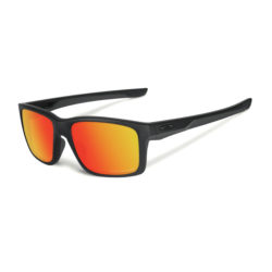 Men's Oakley Sunglasses - Oakley Mainlink. Matte Black - Ruby Iridium Polarized